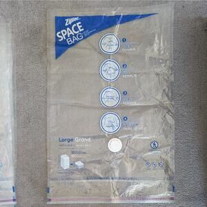 Ziploc Space Saver Bags - Pack of 3 - Large - 21.5" x 33.5"